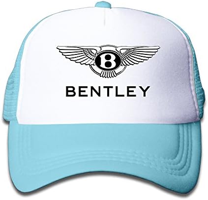 ALIZISHOP Gençlik Bentley Arabalar Logo Ayarlanabilir Örgü Kamyon Şoförü Kapaklar Şapkalar