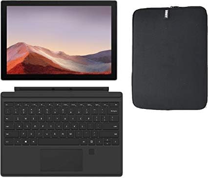 En yeni Microsoft Surface Pro 7 12.3 İnç Dokunmatik Ekranlı Tablet PC Paketi, Yüzey Kalemi ve WOOV Kılıfı, Intel 10. Nesil Core