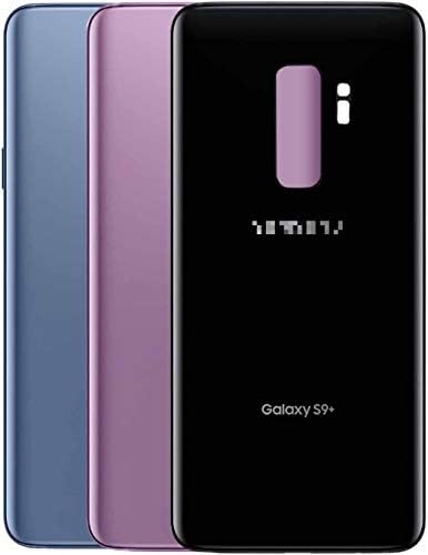 CELL4LESS Uyumlu Arka Cam Kapak Arka Pil Kapağı w / Önceden Yüklenmiş Yapıştırıcı Samsung için Yedek Galaxy S9 Artı OEM-Tüm Modeller