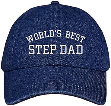 DSY Yaşam Tarzı Dünyanın En İyi Üvey Babası İşlemeli Unisex Beyzbol Şapkası-Dünyanın En İyi Üvey Babası Baba Şapkası
