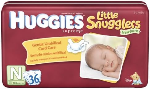 Huggies Little Snugglers Çocuk Bezi, Yenidoğan, 36 Sayı (2'li Paket)