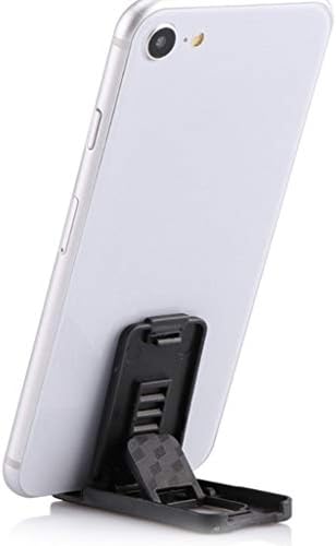 MKOJU Siyah Cep Telefonu Standı, Plastik Stand Katlanabilir Masa Standı Standı Evrensel Tasarım