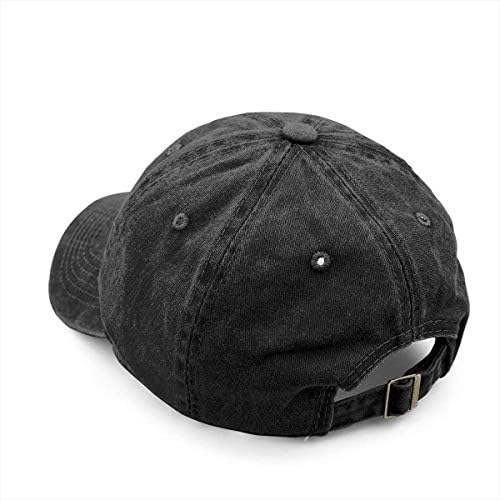 Unisex cep tembellik Vintage kot ayarlanabilir beyzbol şapkası pamuk Denim baba şapka