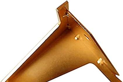 Altın Mobilya Ayakları-4 Metal Kanepe Ayakları Ağır Hizmet Tipi Depolama Dolabı Köşe Ayakları-Doğrulanmış Laboratuar Test Destekleri
