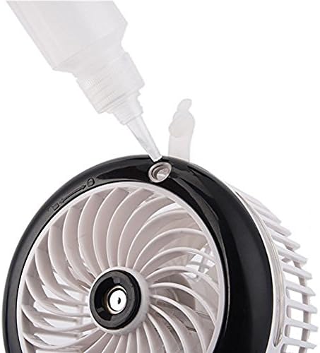 Tianke USB Taşınabilir Fan, soğutma Fanı ile Güç Banka ile Güzellik Nemlendirici, 3 in 1 El Misting Fan için Ev Açık ve Ofis