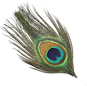 Zamihalla 50 adet/grup Doğal Tavuskuşu Tüyleri El Sanatları için 25-80 cm Doğal Tavuskuşu Tüyleri Gözler için Düğün Dekorasyon