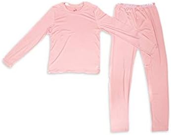 Kızlar termal iç çamaşırı Taban Katmanı-Performans 2 Parçalı Set Gömlek ve Pantolon Sıcak ve Rahat