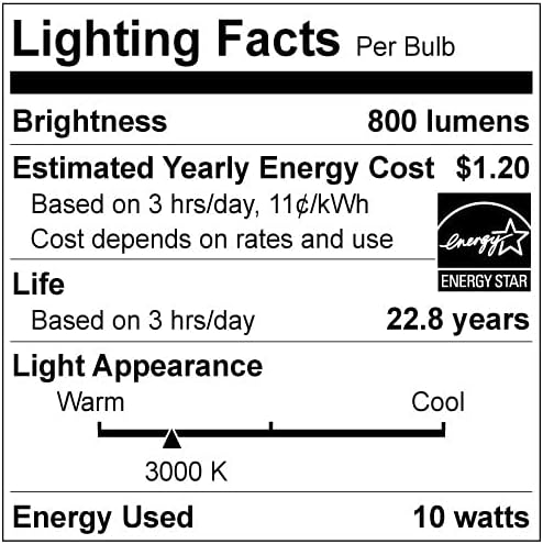 Sunlite 41594 LED PAR30 Uzun Boyunlu Gömme Ampul, 10 Watt, (75W EQ), 800 Lm, Orta (E26) Taban, Kısılabilir, UL Listeli, Islak