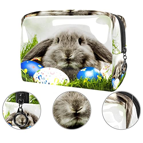 Tavşan Paskalya yumurtaları Kozmetik çantası Büyük Tuvalet çantası Kullanışlı makyaj Çantası Bileklik Organizatör