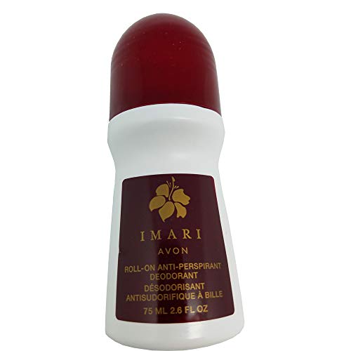 Avon Imari Roll-on Deodorantı. Çabuk Kuruyan, Anti-Boyama ve Uzun ömürlü Koku Koruma. Kadınlar İçin Sakin Koku. 2.6 Oz / 75 ml.