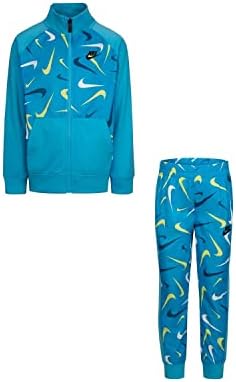 Nike Little Boys Baskılı Triko Ceket ve Pantolon 2 Parça Set