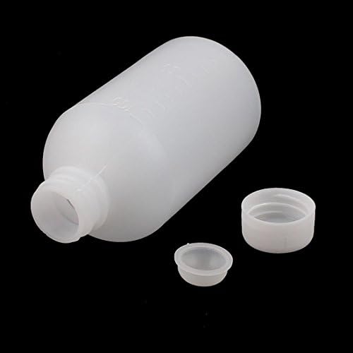 EuısdanAA 2 Adet 100 Ml Plastik Mezun Kimyasallar Reaktif Konteyner Şişe (Botella plástica del envase del reactivo de los productos