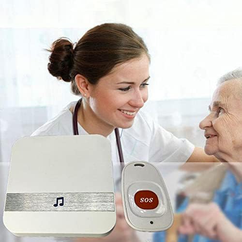 harayaa Bakıcı Çağrı Cihazı Kablosuz SOS Çağrı Düğmesi Hemşire Uyarı Sistemi Yardım Düğmesi Ev Yaşlı Hasta Yaşlılar Engelli Kişisel