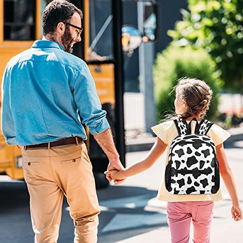 Okul öncesi sırt çantası inek baskı sırt çantası sevimli okul çantası Bookbag ilköğretim yürümeye başlayan çocuk anaokulu için