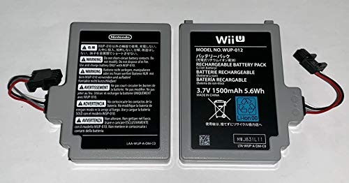 3.7 V 1500 mAh Pil Paketi için Nintendo Wii U Gamepad WUP-012, WUP-010