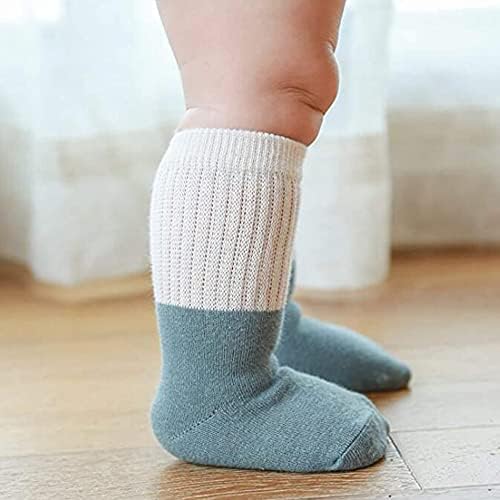 6 Paket Bebek yürümeye başlayan çocuk pamuk dikişsiz yenilik mürettebat çorap bebek erkek kız ayak bileği çorap