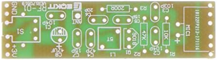 Wondiwe 70-110 MHz FM Verici DIY Kitleri Frekans Modülasyonu Kablosuz Mikrofon Parçaları