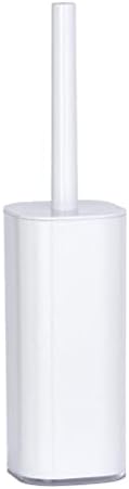 WENKO Oria Beyaz-Tuvalet Fırçası Tutacağı, Akrilik, 9 x 9 x 38,5 cm