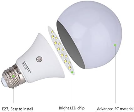 E27 veya E26 LED Alacakaranlıktan Şafağa Sensörlü ampuller Dahili Fotosensör Algılama Otomatik Anahtar ışığı Sundurma Koridor