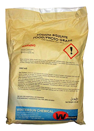 Sodyum Bisülfit Susuz [NaHSO3] [CAS_7631-90-5] %99 Gıda Sınıfı/Fotoğraf Sınıfı, Wintersun Chemical tarafından Beyaz Kristal Tahıl