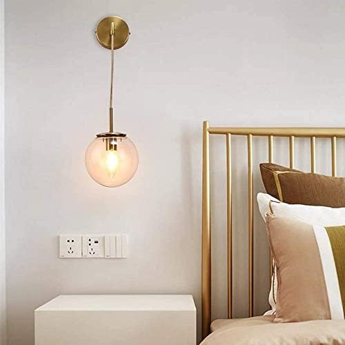 BDRPZX Duvar Aplikleri Sonra Tüm-Bakır Yaratıcı Modern oturma odası duvar lambası Yatak Odası başucu lambası Tek Kafa Modeli