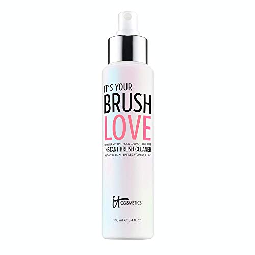 IT Cosmetics IT'S Your Brush Love - Anında Makyaj Fırçası Temizleyici ve Saç Kremi - Hidrolize Kollajen, Peptitler, Antioksidanlar