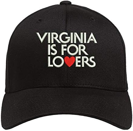 MR. LAMP Virginia Severler Erkekler Kadınlar için Pamuk Şapka Ayarlanabilir Strapback Beyzbol Şapkası