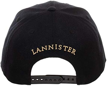 Game of Thrones Black'den House Lannister Metal Detay Snapback
