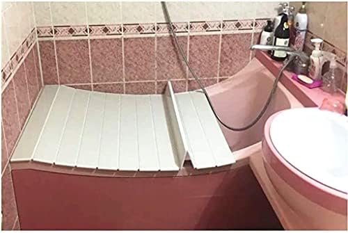 Banyo Kapak Küvet Kapak Anti-toz Toz Kurulu Küvet Yalıtım Kapak PVC Katlanabilir Küvet Kapak Küvet Tepsi (Boyut : 167750.6 cm)