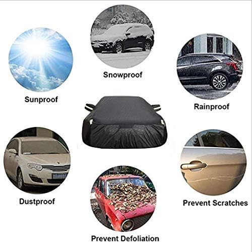 CHEY Araba Kılıfı, Mercedes GLS320 ile Uyumlu, Tüm Hava Koşullarına Dayanıklı Su Geçirmez Koruma, Yağmur, Rüzgar, Ultraviyole
