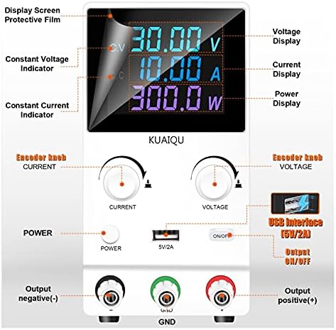 NEDEN-YUE Ayarlanabilir Güç Kaynağı Laboratuvar Renk DC Güç Kaynağı Ayarlanabilir 60 V 5A USB Tezgah Güç Kaynağı 30 V 10A 120V3A