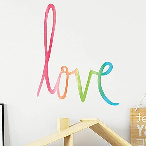 Yaratıcı Renkli Aşk Hayatı Ev Dekor DIY Aşk anneler Günü Duvar sanatı Çıkartmalar Dekor Çocuklar ıçin Kız Genç Odası Ofis Sevgililer