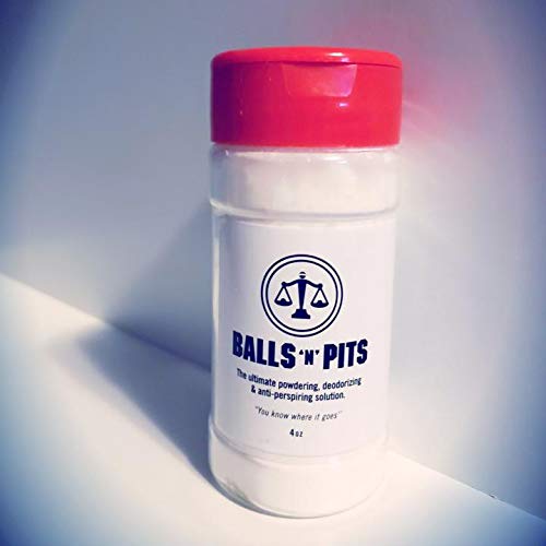 ball'n'pits - İtfaiyeciler için son derece çok amaçlı, terlemeyi önleyici ve koku giderici toz (6'lı, Kırmızı Başlıklı)