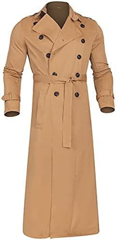 Erkekler için açık ön Uzun Hırka - Rüzgarlık rahat Ceket Kış Moda Basit Sıcak Yaka ceket iş Dış Giyim