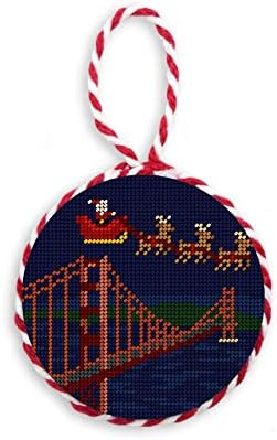 Smathers & Branson tarafından Golden Gate Köprüsü Santa Sahne İğne Süsleme