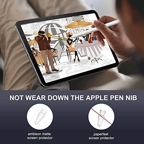 Ambıson [2 Paket] iPad Mini 6 2021 8.3 için Tasarlanmış Mat Cam Ekran Koruyucu, Parlama Önleyici ve Parmak İzi/Kabarcıksız/Kolay