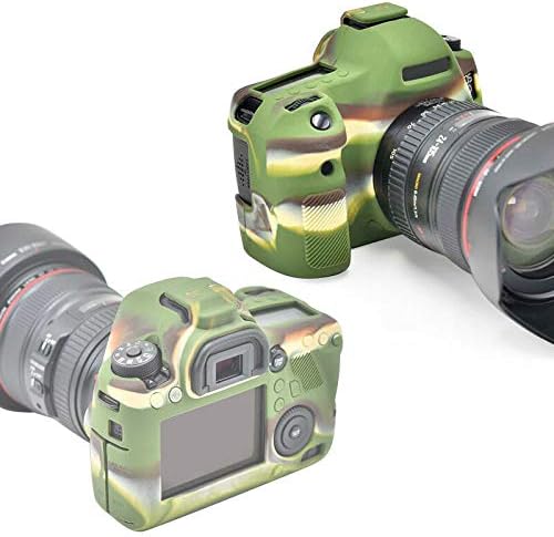 Kamera Canon Eos 6D için Yumuşak Silikon Kauçuk Kapak Kılıf Cilt Çantası