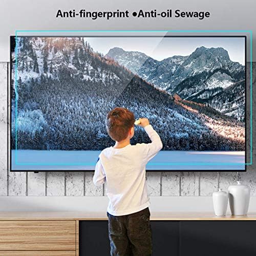 KELUNIS Anti mavi ışık TV ekran Koruyucu için 32-65 İnç TV, Parlama Önleyici LCD ekran koruyucu Film, bilgisayar Göz Yorgunluğunu