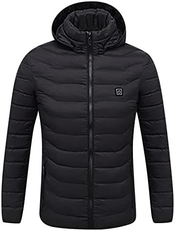 Ceket ısıtmalı, Elektrikli kapüşonlu Sıcak ceket (Sırt ve göbek) Kışın