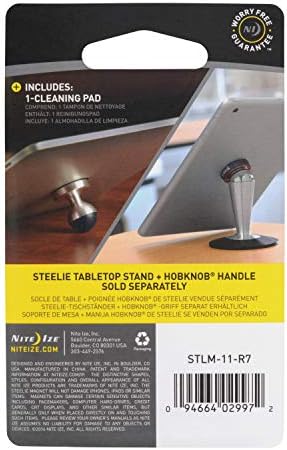 Nite Ize Steelie Yedek Manyetik Tablet Soket Kiti için Steelie Kaide veya HobKnob Telefonu Bağlar (STLM-11-R7)