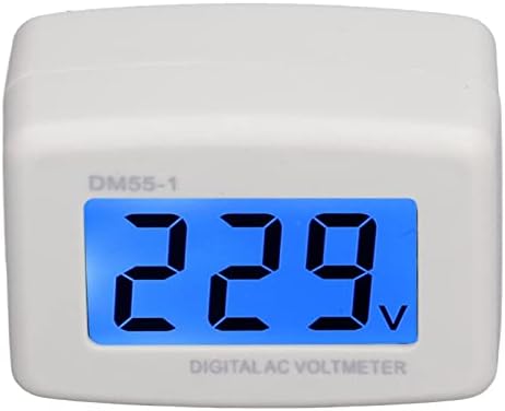 Gerilim Test Monitörü, Kullanımı Kolay Ev için Okunması Kolay LCD Dijital Voltmetre(2)