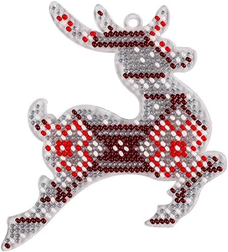 Boncuk Nakış Kiti Boncuk DIY Set İğne El Sanatları Desen Boncuk Süsleme Boncuk Plastik Tuval üzerinde Sayılan Cam Boncuk BC-234