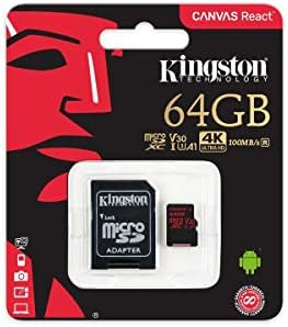 Profesyonel microSDXC 64GB, SanFlash ve Kingston tarafından Özel olarak Doğrulanmış Fusion Garage Grid10 3GCard için çalışır.