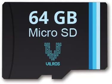 Noobs/RASPBİAN ile Önceden Yüklenmiş Vilros Micro SD Kart (64GB)
