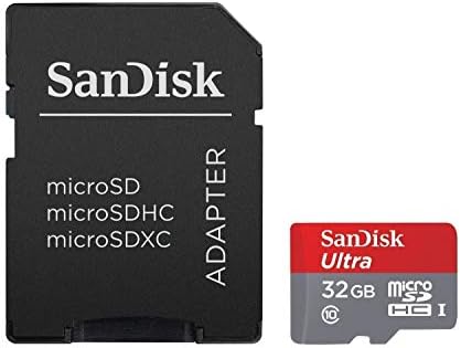 Ultra 32GB microSDHC, SanFlash ve SanDisk tarafından Doğrulanan Videocon Thunder+ II Plus için Çalışır (A1/C10/U1/8k / 120MBs)