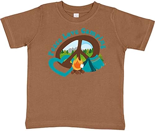 ınktastic barış aşk kamp yürümeye başlayan çocuk T-Shirt
