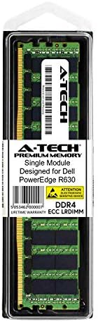 A-Tech 32 GB Modülü için Dell PowerEdge R630-DDR4 PC4-19200 2400 MHz ECC Yük Azaltılmış LRDIMM 2Rx4-Sunucu Özel Bellek Ram (AT316640SRV-X1L1)