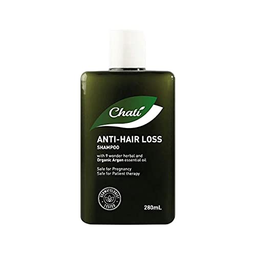 Chati Anti Saç Dökülmesi Şampuan Parlak Sağlıklı Saç 280 ml Çıkma Regrow Organik Doğal DHL EXPRESS (12 Paketleri) Thaigiftshop