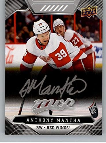 2019-20 Üst Güverte MVP Gümüş Senaryo 144 Anthony Mantha Detroit Red Wings NHL Hokeyi Ticaret Kartı