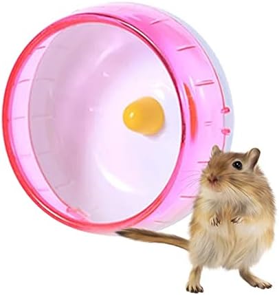 TDDGG Hamster Tekerlek Kaymaz Sessiz Koşu egzersiz tekerleği Oyuncaklar Gerbil Chinchilla Küçük evcil hayvan kafesi Aksesuarları